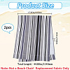 2Pcs Stripe Chair Cloth Canvas AJEW-GF0012-01B-2