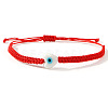 Bohemian Glass Bead Braided Bead Bracelets HV2776-1-1