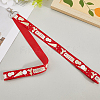 Cloth Pom Pom Holder for Backpack Cheer AJEW-WH20042-69C-3
