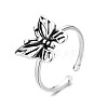 Butterfly Brass Cuff Open Rings for Women FS-WG2181B-02-1