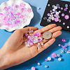 Transparent & Opaque Acrylic Bead OACR-TAC0002-08F-7