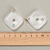 Natural Quartz Crystal Pendants GG-CBA4625-04G-04-3