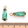 Faceted Glass Pendants GLAA-T010-004C-3