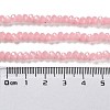Baking Paint Imitation Jade Glass Bead Strands X-DGLA-A034-J4MM-A3-4