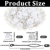 3Pcs Acrylic Hair Pin Bun Maker OHAR-PA0001-01B-2
