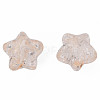 Transparent Crackle Acrylic Beads X-CACR-N006-13-A01-3