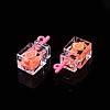 Imitation Drink Resin Pendants CRES-S359-32I-3
