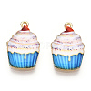 Printed Alloy Pendants ENAM-N056-202A-2