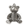 Tibetan Style Alloy Pendant FIND-A042-21AS-1