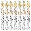 200Pcs 4 Colors Alloy Ice Pick Pinch Bails FIND-SC0006-12-1
