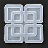 Square Silicone Cup Mat Molds DIY-I065-08-3