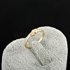 Real 18K Gold Plated Brass Cubic Zirconia Heart Ring RJEW-EE0001-022E-3