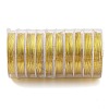 10 Rolls Round Copper Wire CWIR-C003-01F-G-1