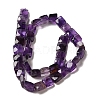 Natural Amethyst Beads Strands G-C109-A06-02-3