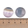 Natural Colorful Fluorite Cabochons G-T020-18mm-36-3