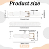 Leather Sew on Toggle Buckles FIND-FG0002-28B-2