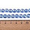 Transparent Glass Beads Strands GLAA-Q107-02A-14-4