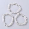 Natural White Moonstone Stretch Bracelets X-BJEW-JB03681-09-7