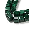 Natural Malachlite Beads Strands G-Q185-A02-01-4
