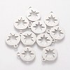 201 Stainless Steel Charms STAS-S105-T059-1