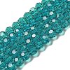 Transparent Glass Beads X-EGLA-A035-T8mm-D12-1