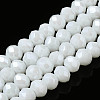 Electroplate Glass Beads Strands EGLA-A044-P6mm-A01-1