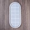 DIY Oval Storage Tray Silicone Molds DIY-B076-02E-3