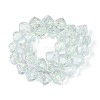 Handmade Foil Glass Beads Strands FOIL-N033-01D-2