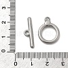 304 Stainless Steel Toggle Clasps STAS-Z179-01P-3