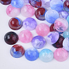 Two Tone Resin Cabochons X-CRES-T016-004B-1