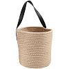 Woven Cotton Storage Baskets AJEW-WH20054-010B-1
