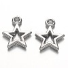 CCB Plastic Star Charms CCB-N001-05-1