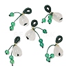 Natural Jade Bell Pepper Pendant Decorations G-G008-04G-1