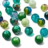 10 Style Spray Painted & Drawbench Transparent & Baking Paint Glass Beads GLAA-YW0001-26E-4
