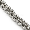 201 Stainless Steel Rope Chain Bracelets STAS-Z056-11P-2