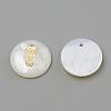 Freshwater Shell Pendants SHEL-Q010-007G-2