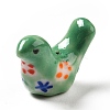 Handmade Printed Porcelain Beads PORC-F005-04A-2