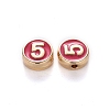 Alloy Enamel Beads ENAM-R055-04-05-RS-2