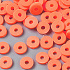 Handmade Polymer Clay Beads CLAY-R067-6.0mm-B12-1