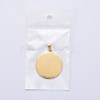 304 Stainless Steel Pendants LS-STAS-I140-17G-8