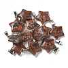 Natural Red Sesame Jasper Pendants G-B127-12P-03-1
