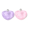 Translucent Resin Pendants RESI-A025-06C-2