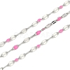 Brass Dapped Chains AJEW-Q153-02P-12-1