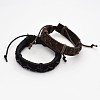 Adjustable Cord Bracelets X-BJEW-M117-13-1