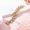 1Pc Shiny Flower Rhinestone Trim DIY-FG0003-35-6