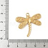 304 Stainless Steel Dragonfly Pendants STAS-S186-08C-G-3