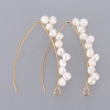 PVD Vacuum Plating 304 Stainless Steel Earring Hooks EJEW-JE03759-1