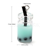 Glass Bottle Pendants X-CRES-N017-03D-2