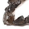 Natural Smoky Quartz Beads Strands G-S386-C08-4