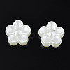 ABS Plastic Imitation Pearl Beads LS-X-OACR-S020-14-2